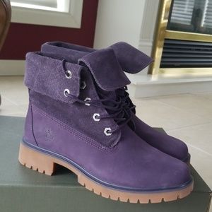 Timberland Jayne Suede Fold-Down boots